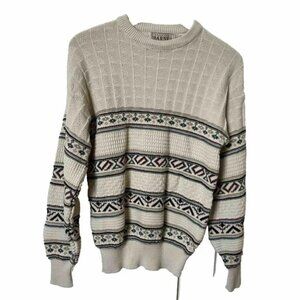 Vintage Christopher Barnes Grandpa Sweater Medium